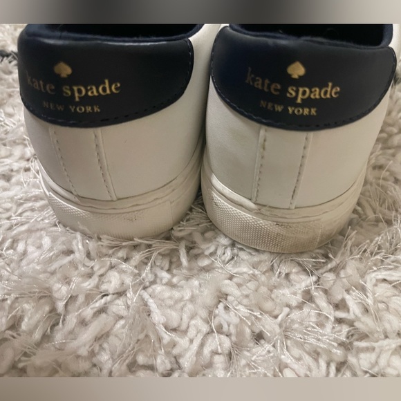 Kate Spade White Sneakers, size 6.5, preowned - Picture 3 of 10